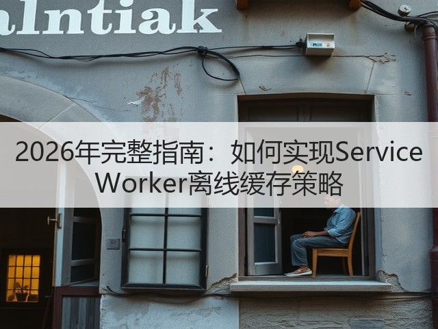 2026年完整指南:如何实现Service Worker离线缓存策略(图1) 2026年完整指南:如何实现Service Worker离线缓存策略(图1)