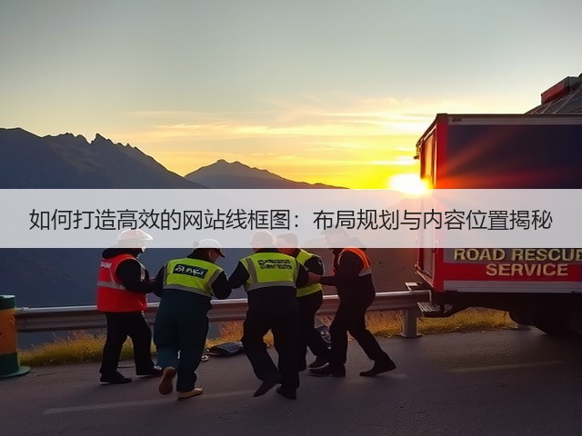 如何打造高效的网站线框图:布局规划与内容位置揭秘(图2) 如何打造高效的网站线框图:布局规划与内容位置揭秘(图2)