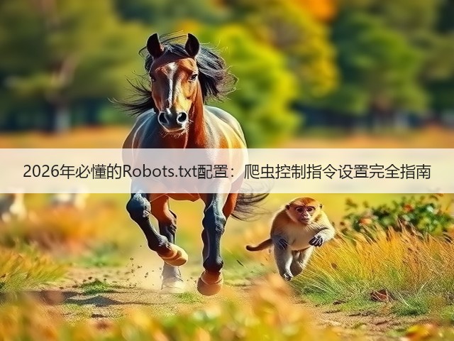 2026年必懂的Robots.txt配置:爬虫控制指令设置完全指南(图1) 2026年必懂的Robots.txt配置:爬虫控制指令设置完全指南(图1)