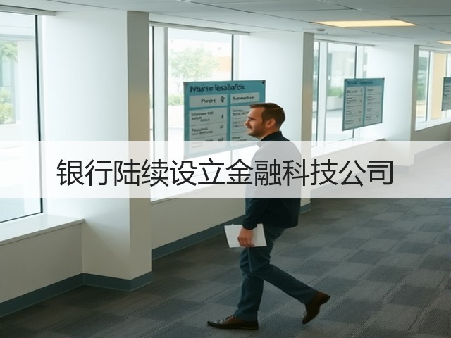 银行陆续设立金融科技公司(图1) 银行陆续设立金融科技公司(图1)