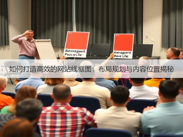 如何打造高效的网站线框图:布局规划与内容位置揭秘(图3) 如何打造高效的网站线框图:布局规划与内容位置揭秘(图3)