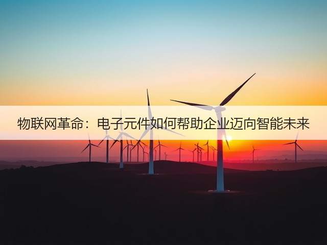 物联网革命:电子元件如何帮助企业迈向智能未来(图3) 物联网革命:电子元件如何帮助企业迈向智能未来(图3)