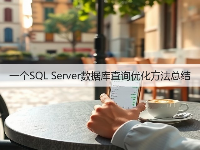 一个SQL Server数据库查询优化方法总结(图2) 一个SQL Server数据库查询优化方法总结(图2)